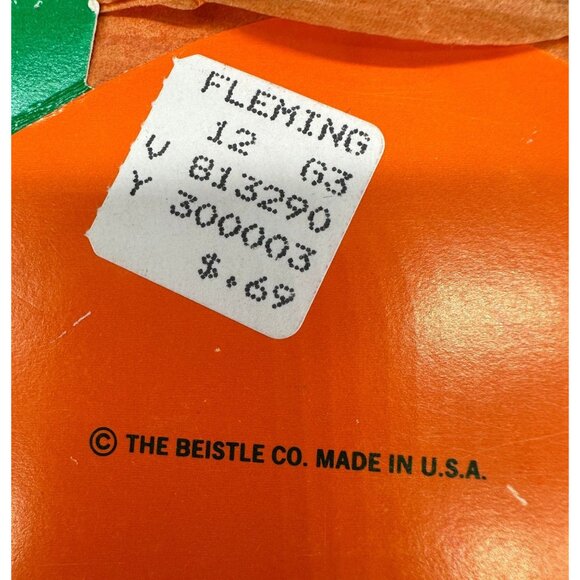 Vintage Beistle Halloween Pumpkins Honeycomb Tissue Paper Centerpieces USA Retro - Picture 5 of 10